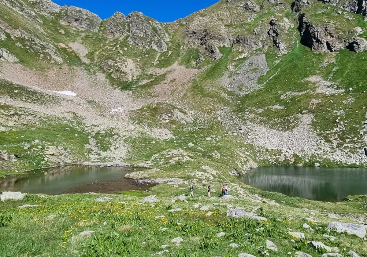 I due dei tre laghetti di Caldirolo