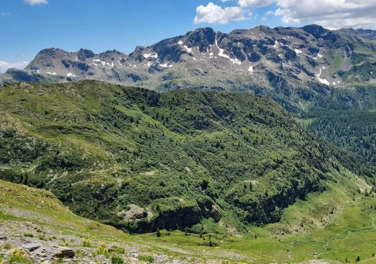 La valle del Monte Sasso (quella del rifugio Longo)