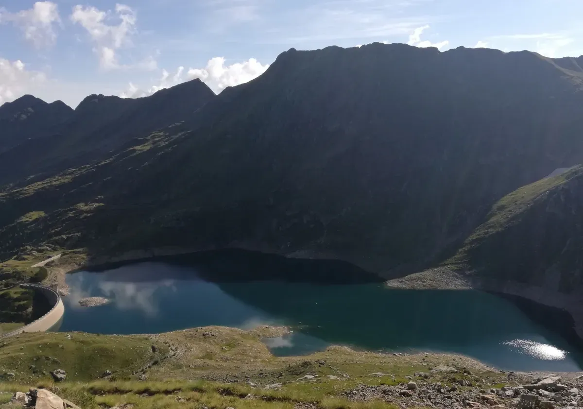 Il lago Publino qualche anno fa