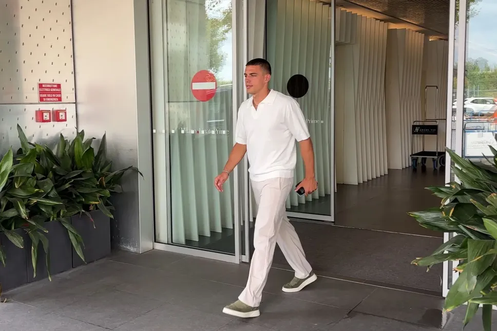 Kristovic è arrivato a Milano Linate in mattinata