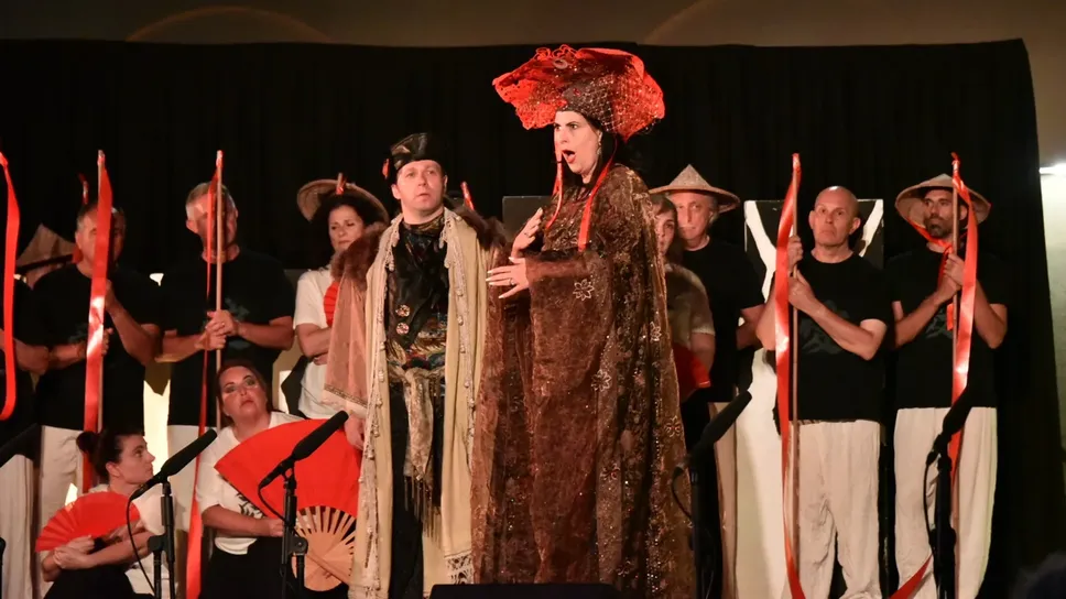 Il soprano Roberta Salvati ha dato voce a Turandot. Al suo fianco Vitaliy Kovalchuk è Calaf
