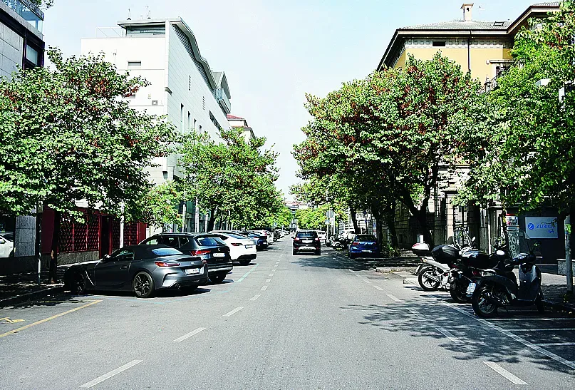 Via Paglia subirà un profondo restyling. Novità anche sulla disposizione degli stalli di sosta