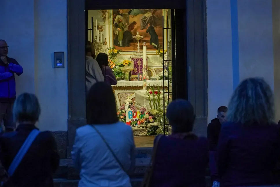 Veglia per Matilde a Clusone