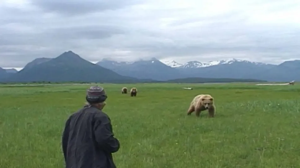 Una scena di Grizzly Man