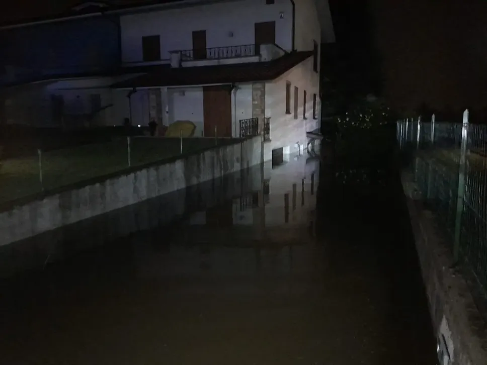 Le strade allagate