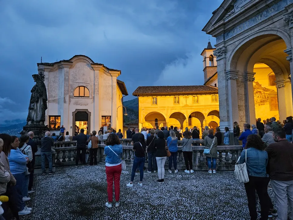 Veglia per Matilde a Clusone