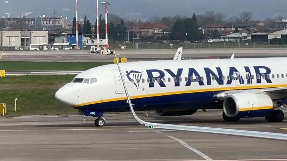 Un velivolo Ryanair Un velivolo Ryanair