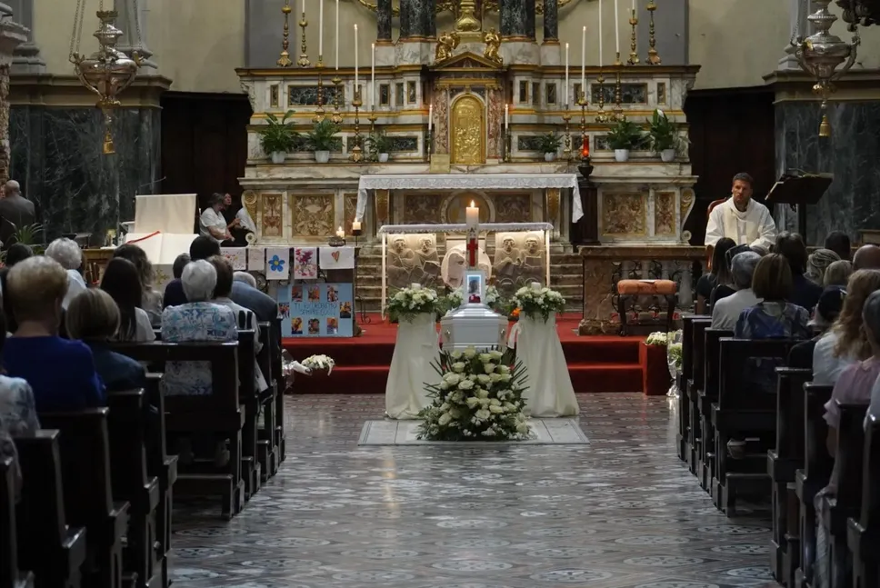 I funerali di Eric Rossi