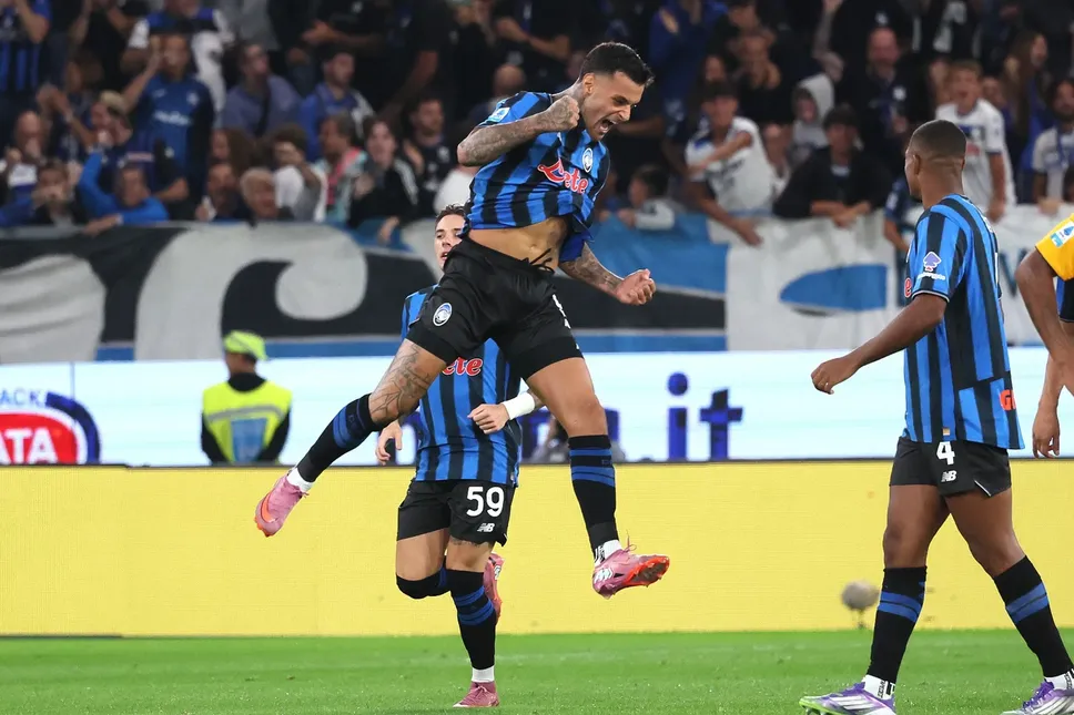 L’esultanza per il gol