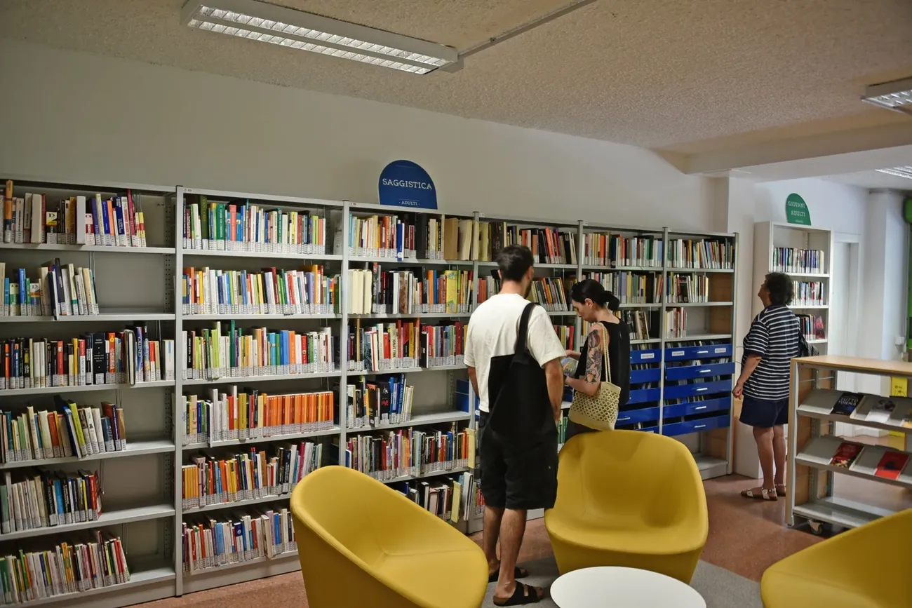 La biblioteca «Galizzi» è rimasta aperta ad agosto