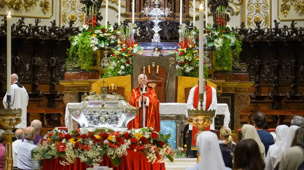 Al termine del Cammino orante, in Cattedrale con il Vescovo Beschi