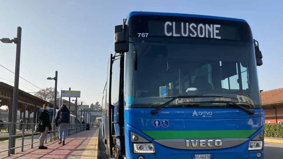 Un pullman Arriva Un pullman Arriva