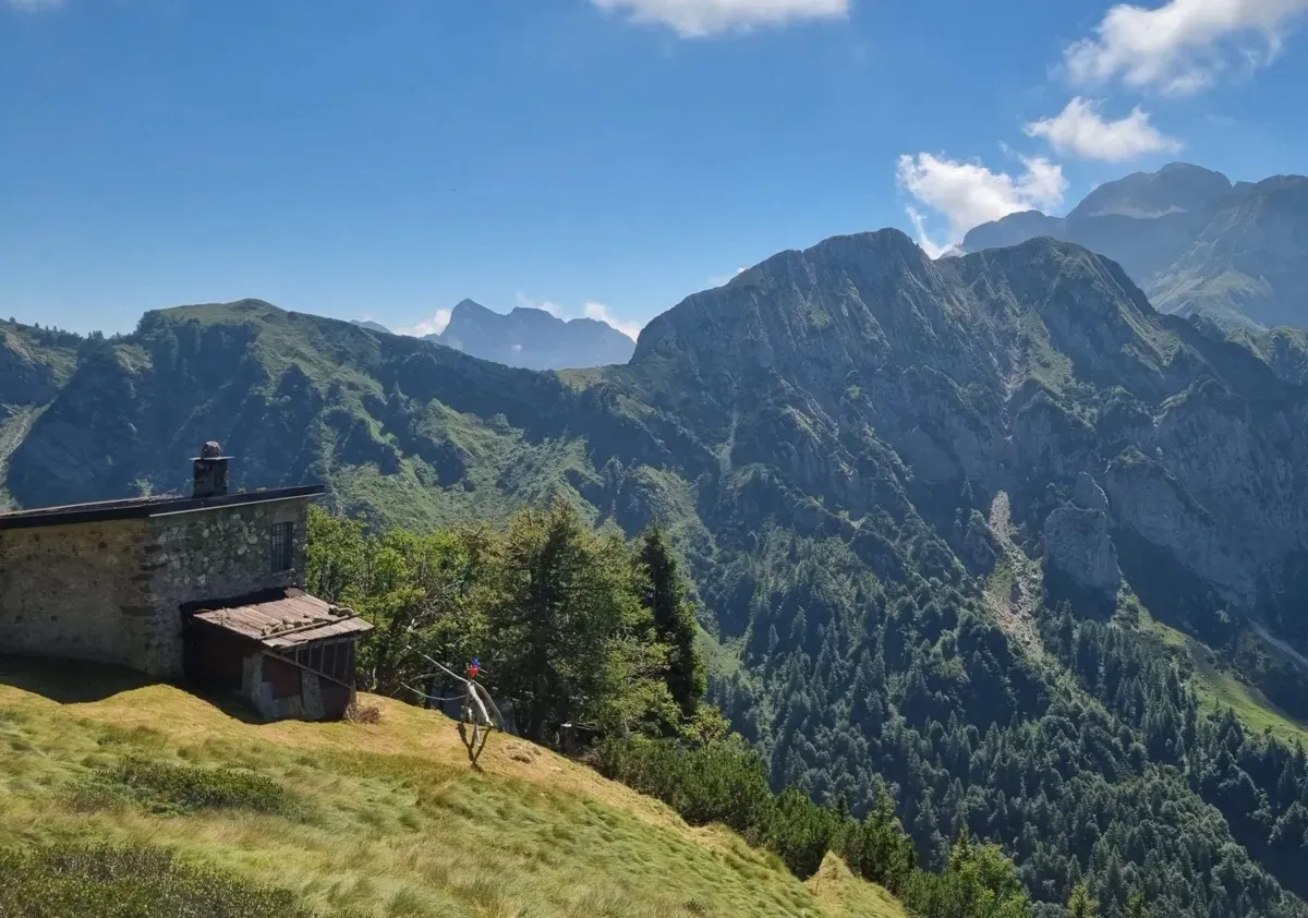 Il panoramico Roccolo del Tino