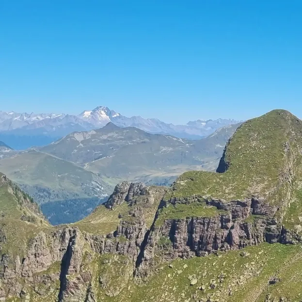 Le Alpi Retiche dal Pietra Quadra