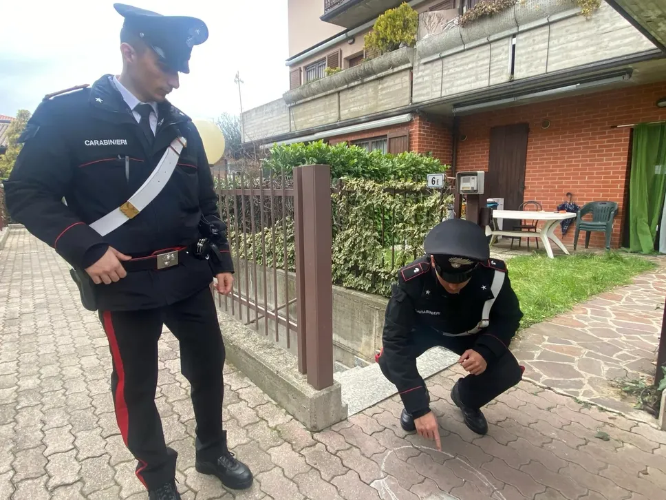 Le indagini a Valbrembo