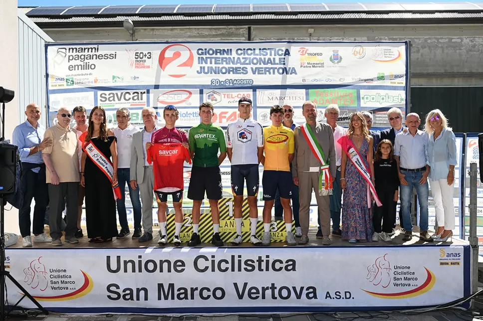 Le maglie della 2 Giorni Internazionale di Vertova