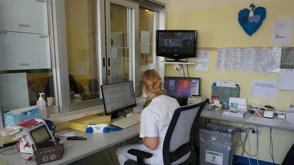 Un’area da 250 metri quadrati ospiterà un nuovo triage Un’area da 250 metri quadrati ospiterà un nuovo triage