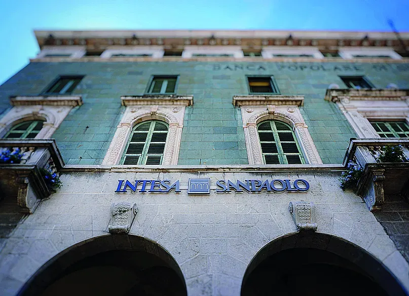 La sede della direzione regionale Lombardia Nord di Intesa Sanpaolo a Bergamo