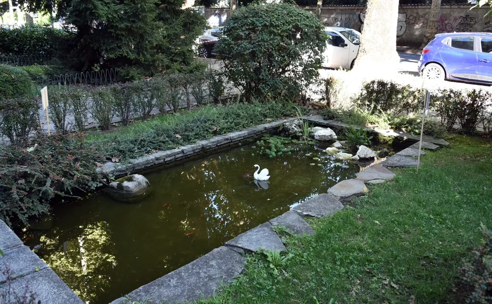 La vasca in viale Giulio Cesare