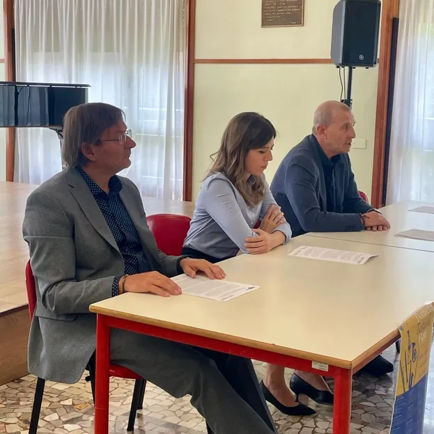 Da sinistra Marco Ambrosini, Daniela Giordano, Massimo Boffelli