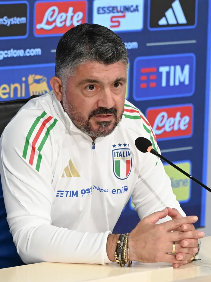 Gennaro Gattuso in conferenza stampa