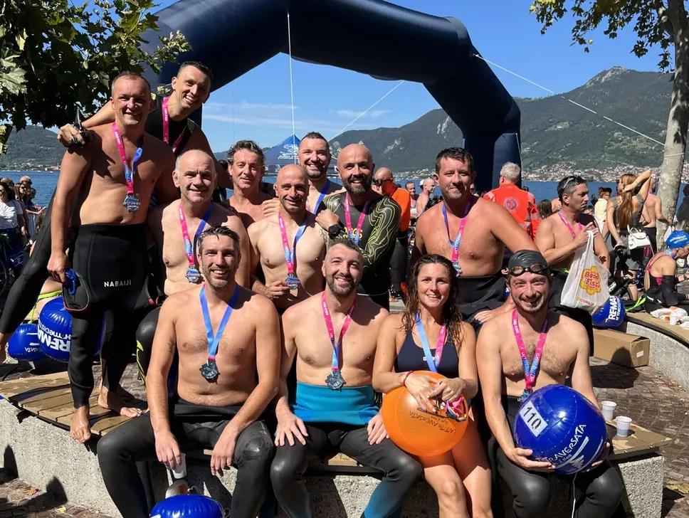 Alcuni partecipanti bergamaschi