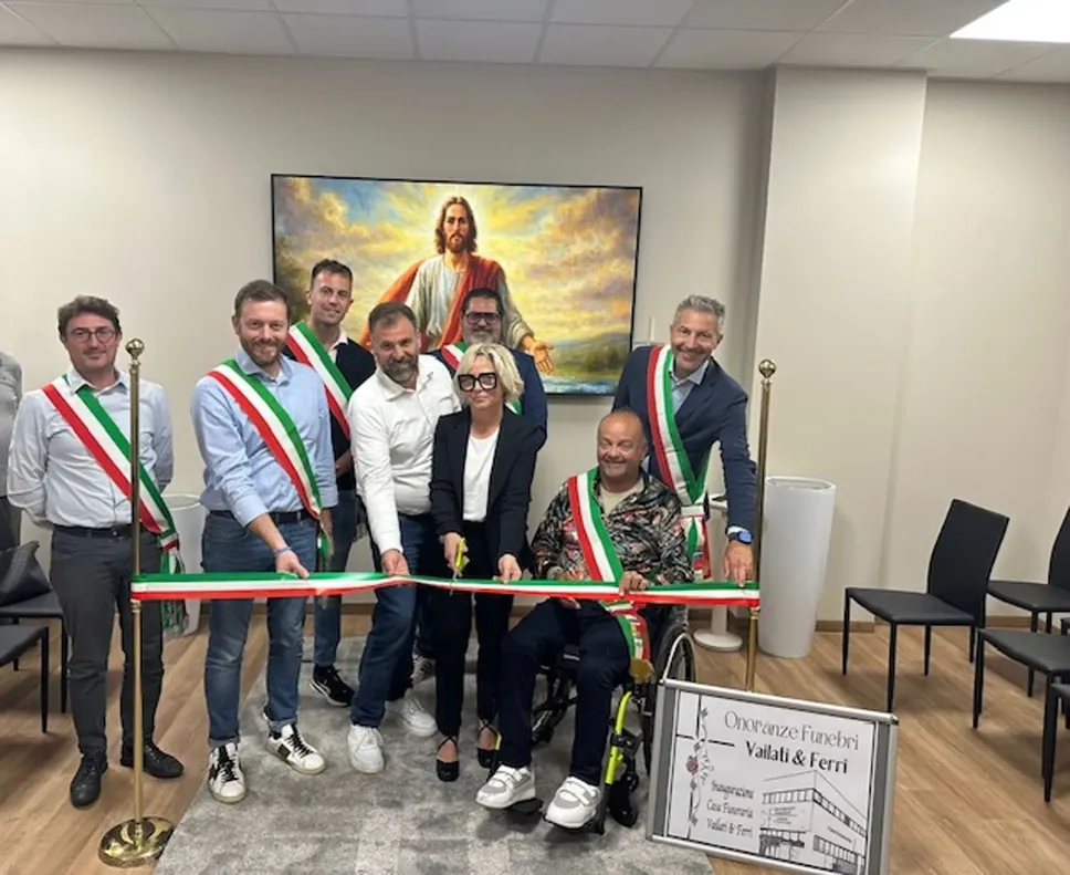 I sindaci presenti all’inaugurazione di lunedì 1 settembre