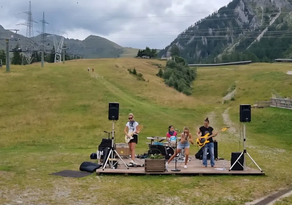 Il gruppo rock femminile