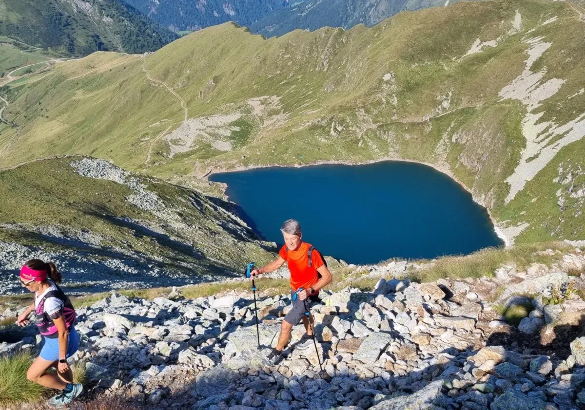 Il traverso finale del Corno Stella