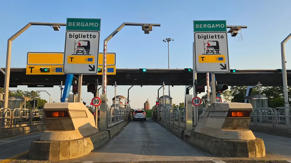 Il casello di Bergamo