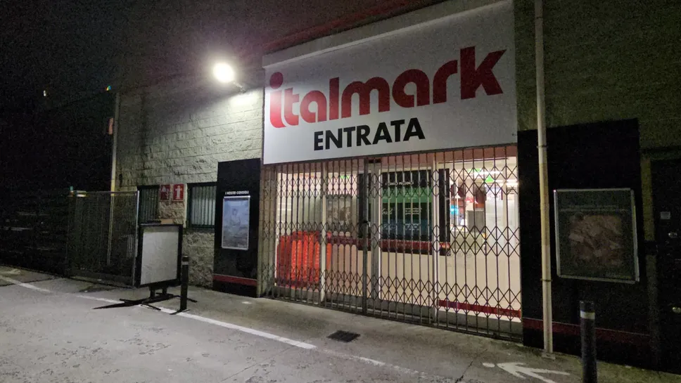 L’ingresso dell’Italmark di Stezzano