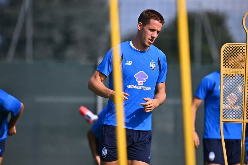 Allenamento dell’Atalanta prima di partire per Parigi: qui Pasalic
