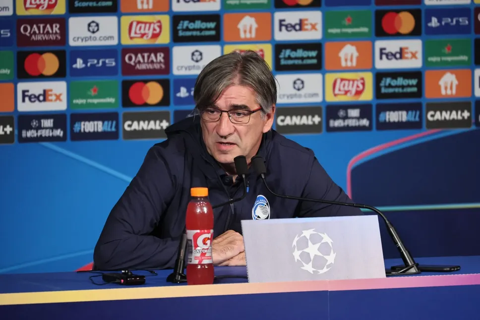 Juric in conferenza stampa