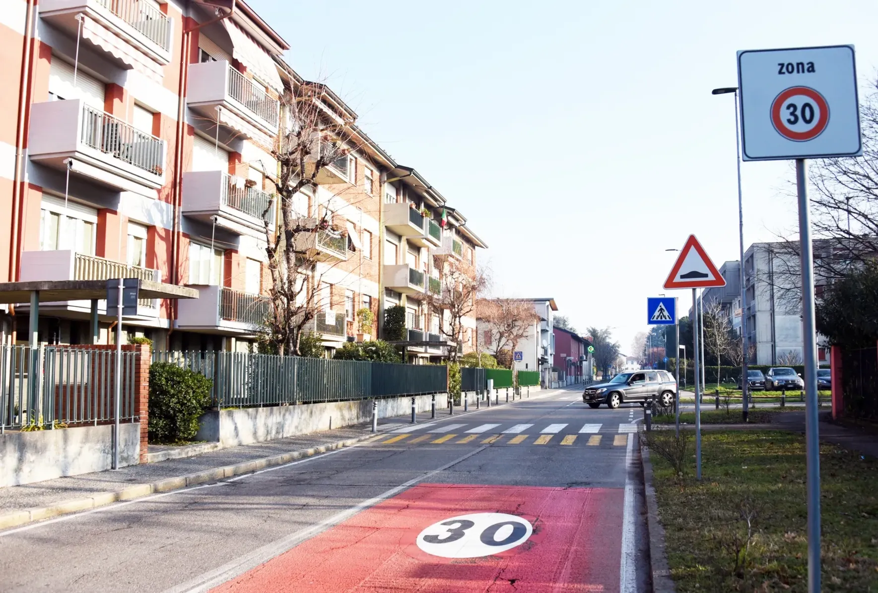 Una Zona 30 in via Campagnola