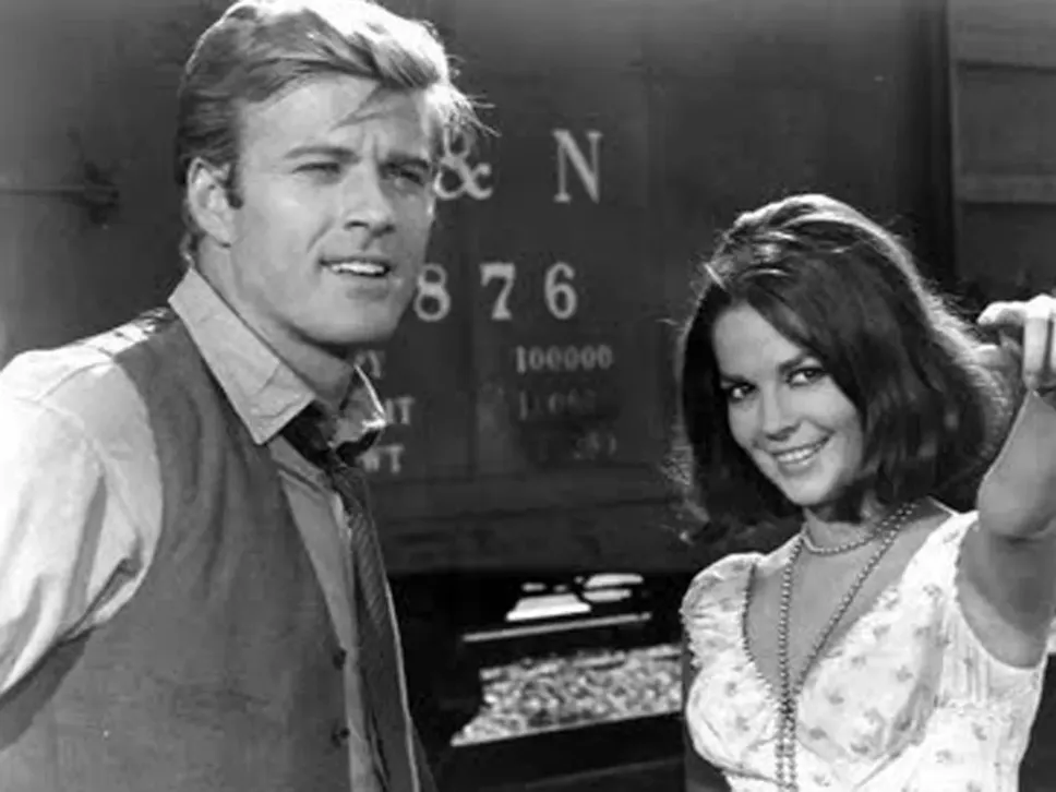 Con Natalie Wood in «Questa ragazza è di tutti» (1966) di Sidney Pollack