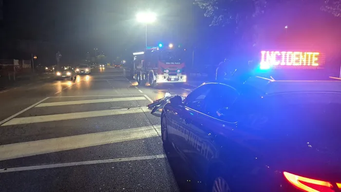 schianto in moto a osio sotto grave un 43enne
