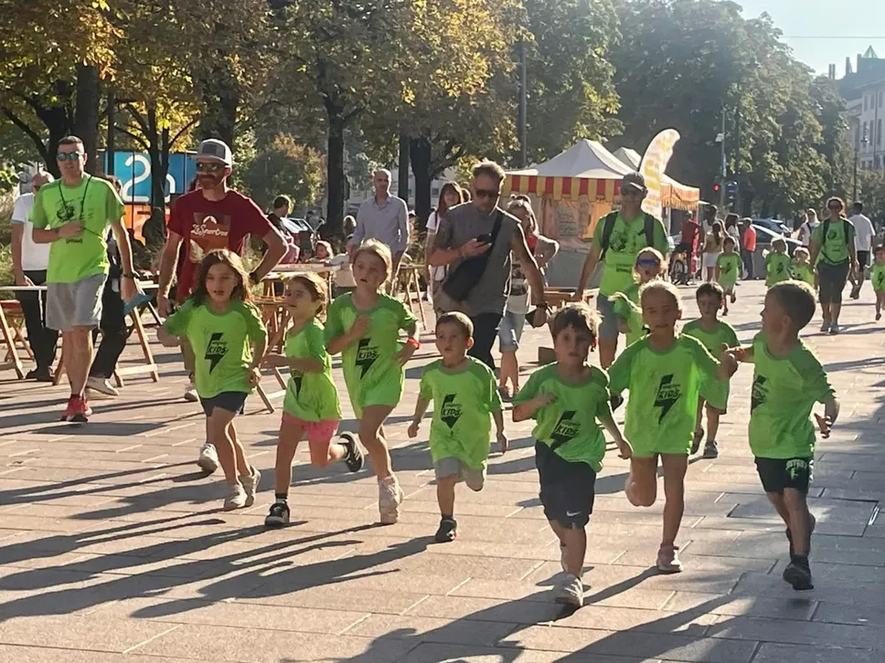 La gara dei bambini