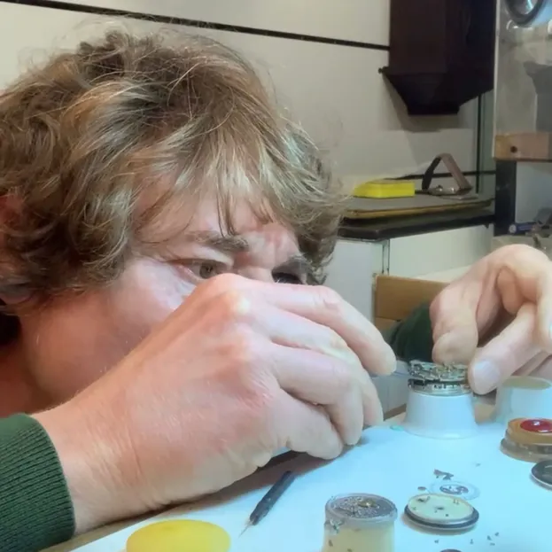 Paolo Capelli al lavoro