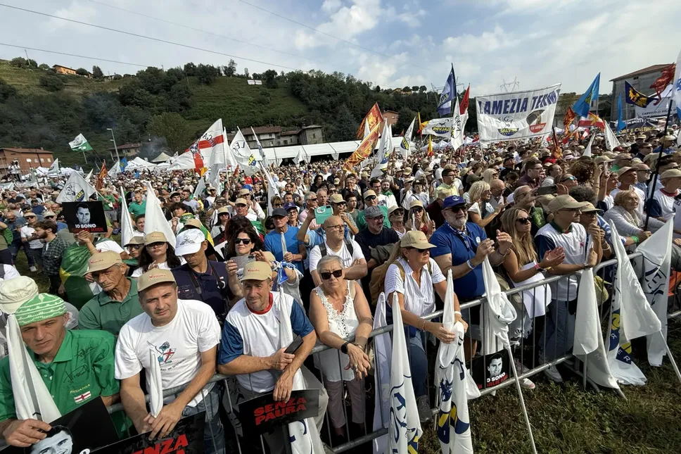 Al raduno della Lega