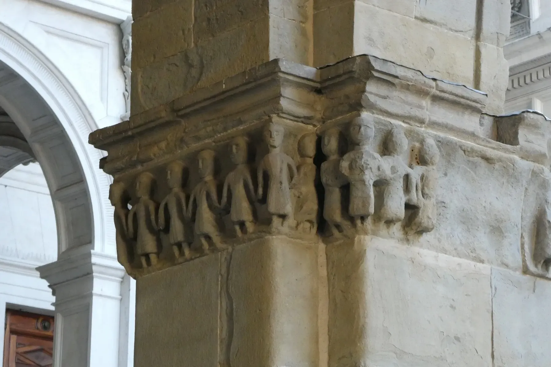 La colonna in Città Alta
