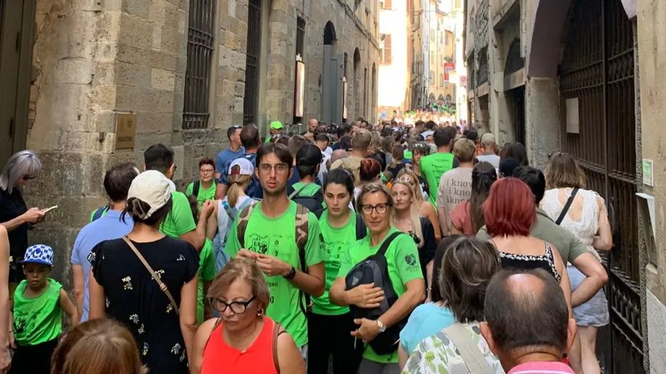 Alla Millegradini 2025: pienone in Corsarola Alla Millegradini 2025: pienone in Corsarola