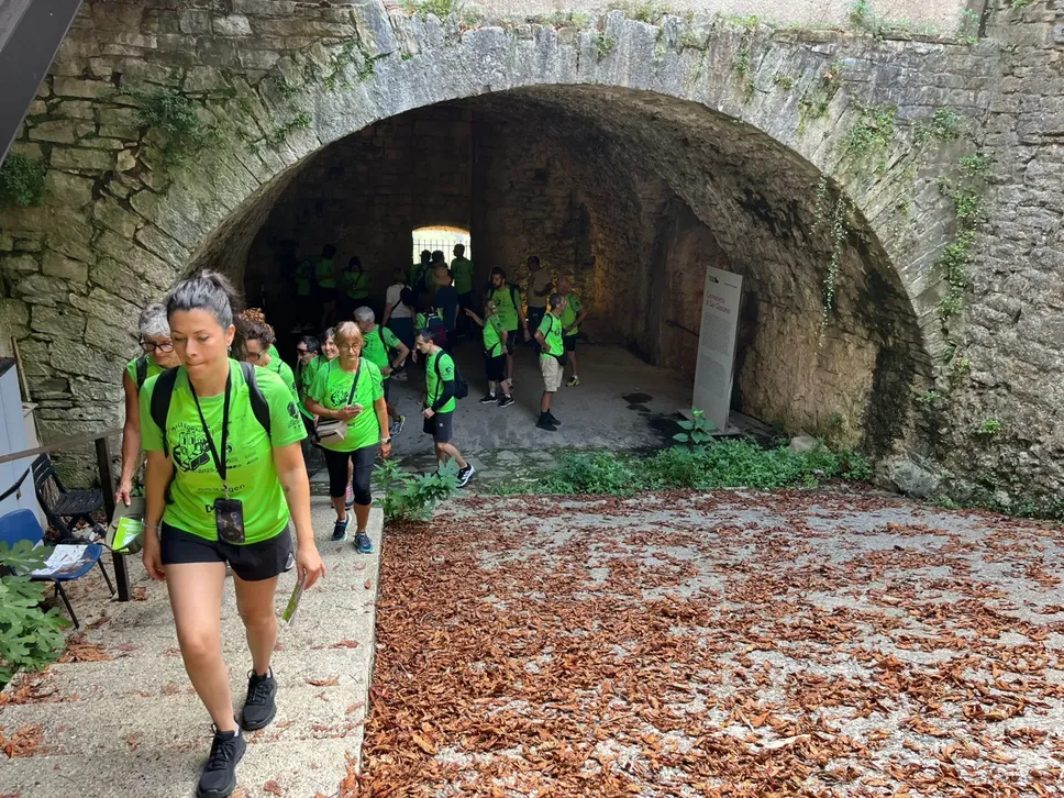 Millegradini, a spasso per Città Alta