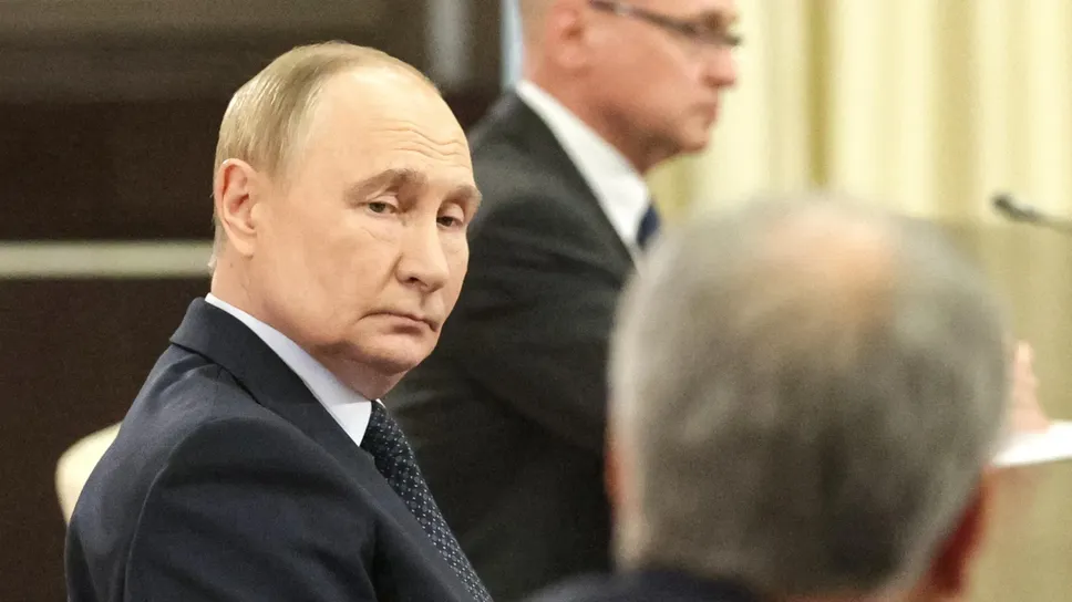 Putin durante un incontro