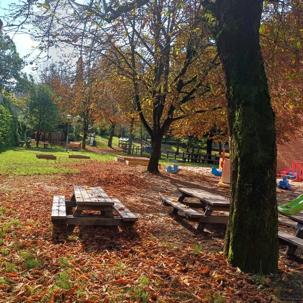 Il giardino rinnovato alla scuola dell’Infanzia Monterosso a Bergamo