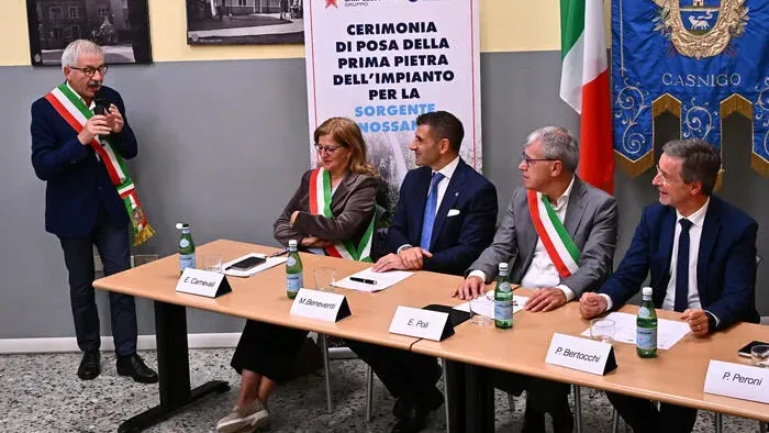 Partono i lavori per il nuovo impianto della sorgente di Nossana