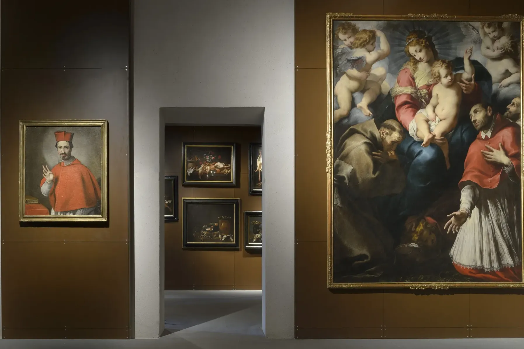 Uno scorcio delle sale