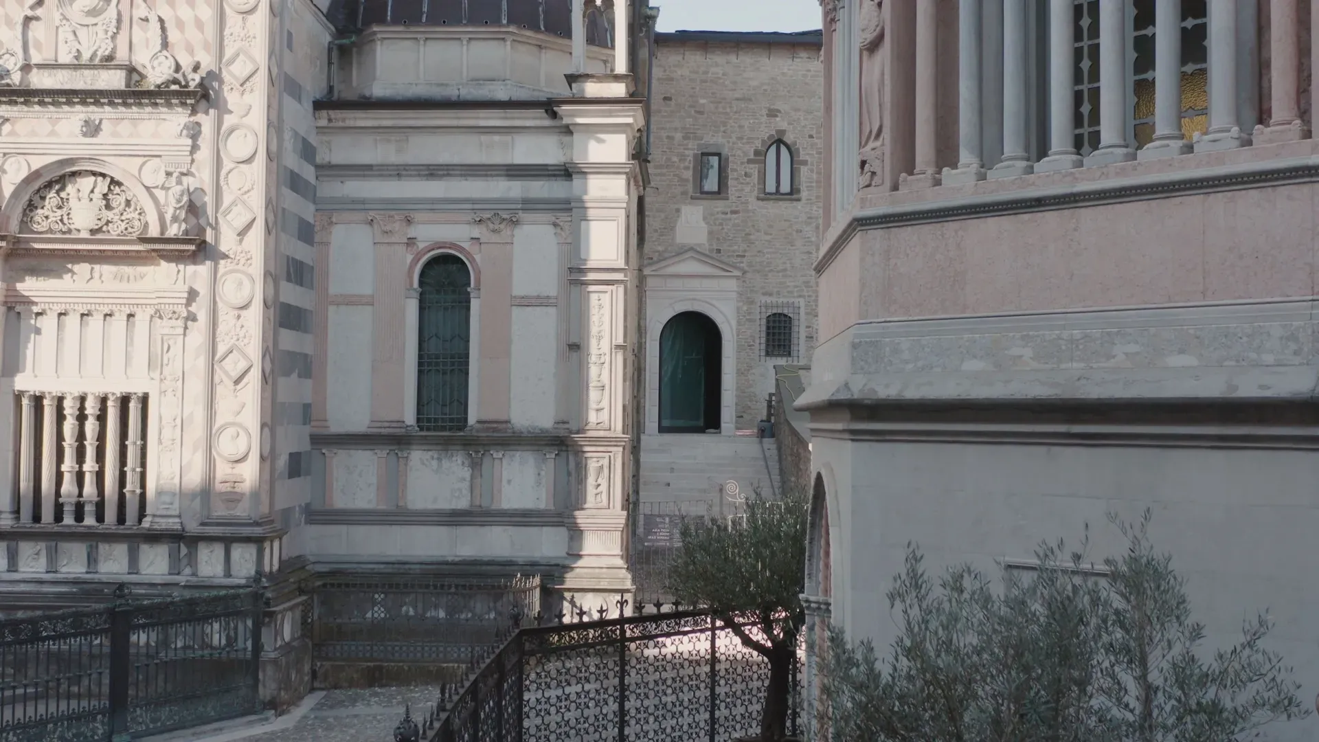 L’accesso delll’Aula Picta