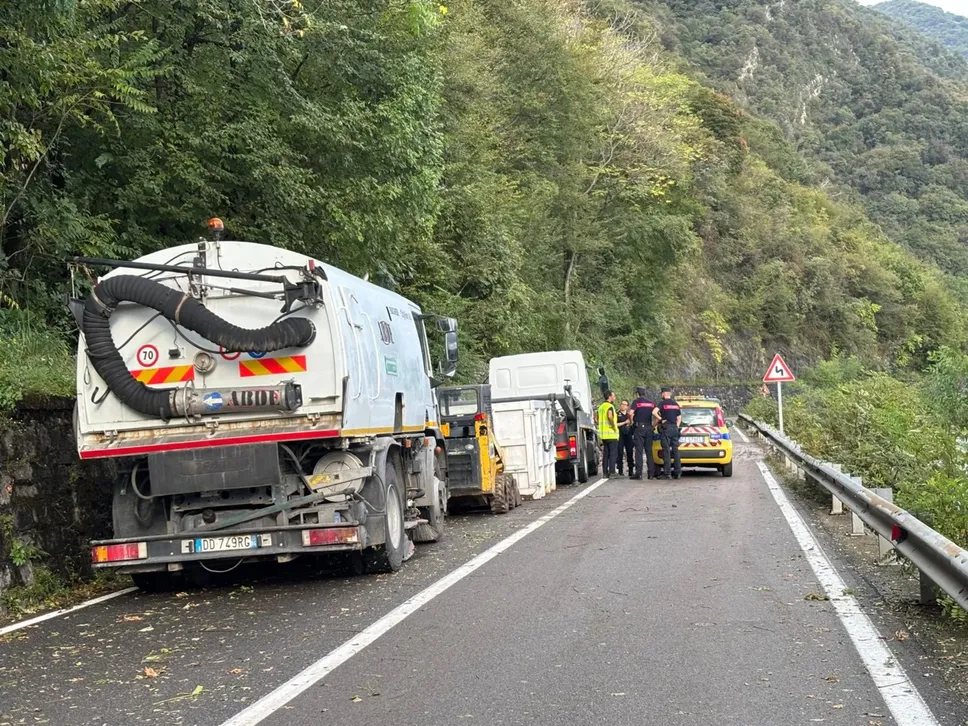 Maltempo a Predore: la bonifica della Rivierasca