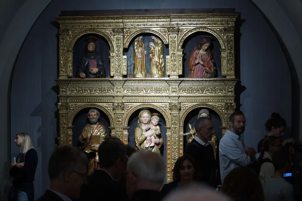 Una sala del Museo Diocesano Bernareggi