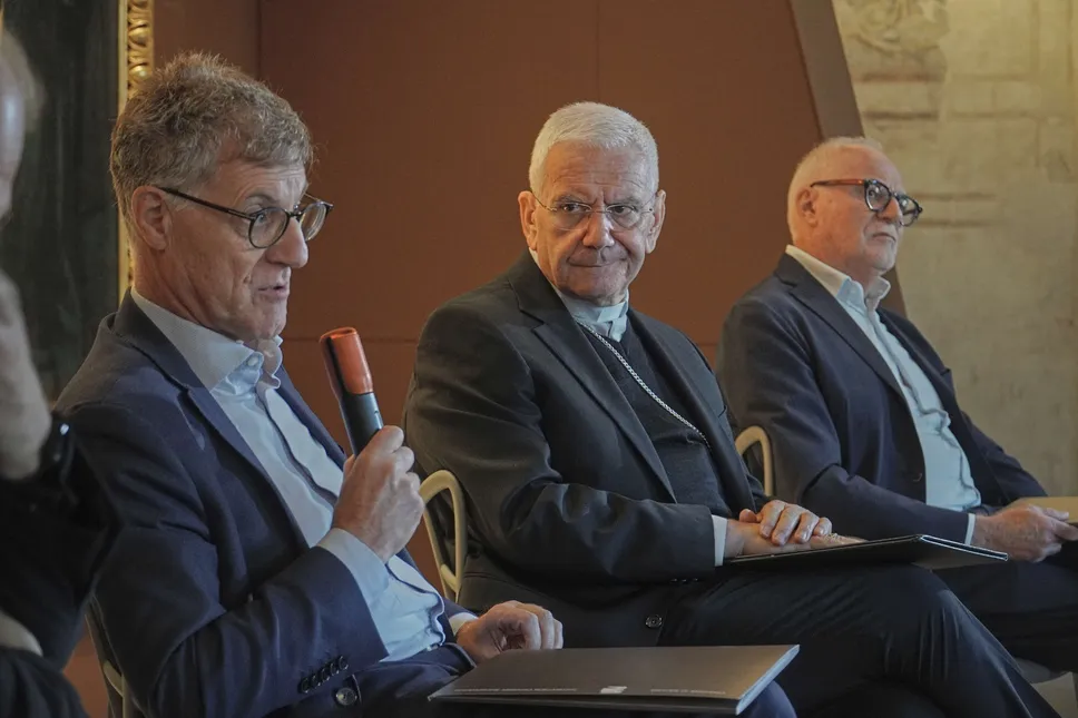 Un momento della conferenza stampa di presentazione